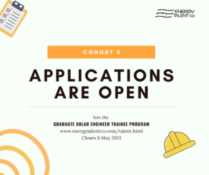 Energy Talent Graduate Solar Engineer Trainee Program