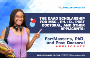 Read more about the article Application Scholarship for DAAD Master Science, PhD., and Post doctorate