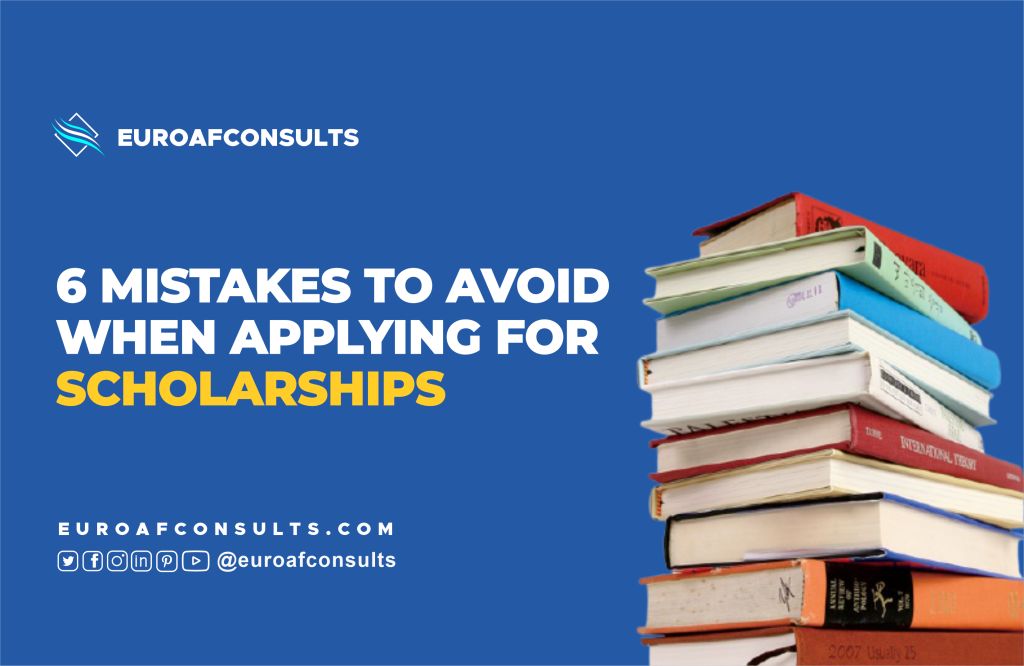 You are currently viewing 6 Mistakes to Avoid When Applying For Scholarships