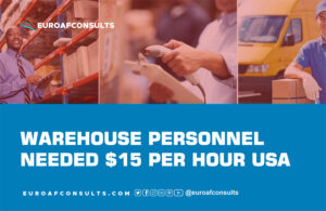 Read more about the article Warehouse Personnel Needed $15 per Hour USA