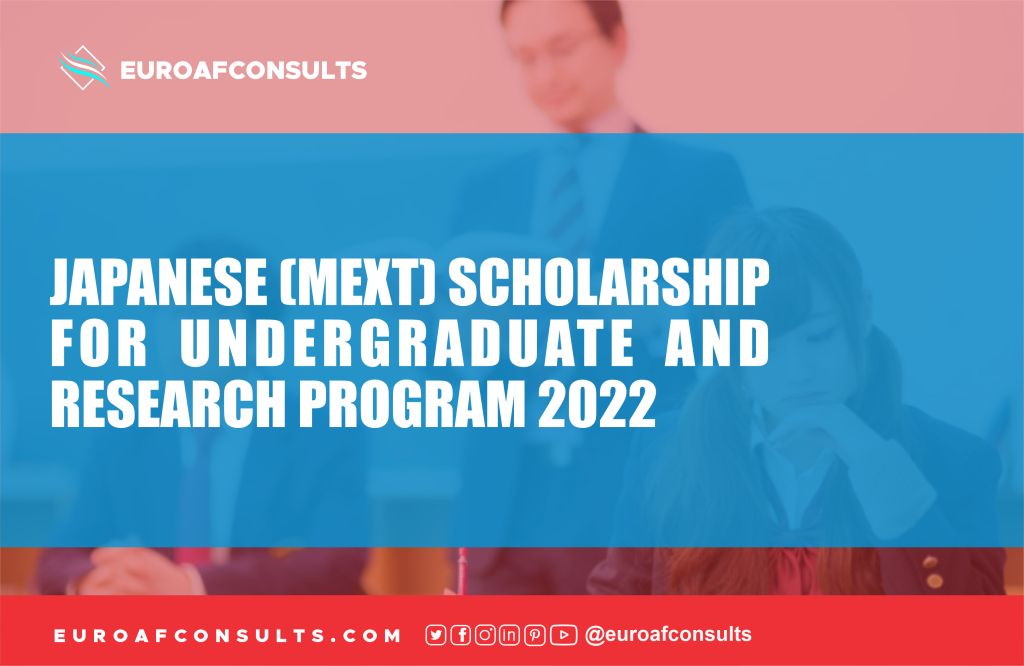 You are currently viewing Japanese Mext Scholarship For Undergraduate And Research Program 2022