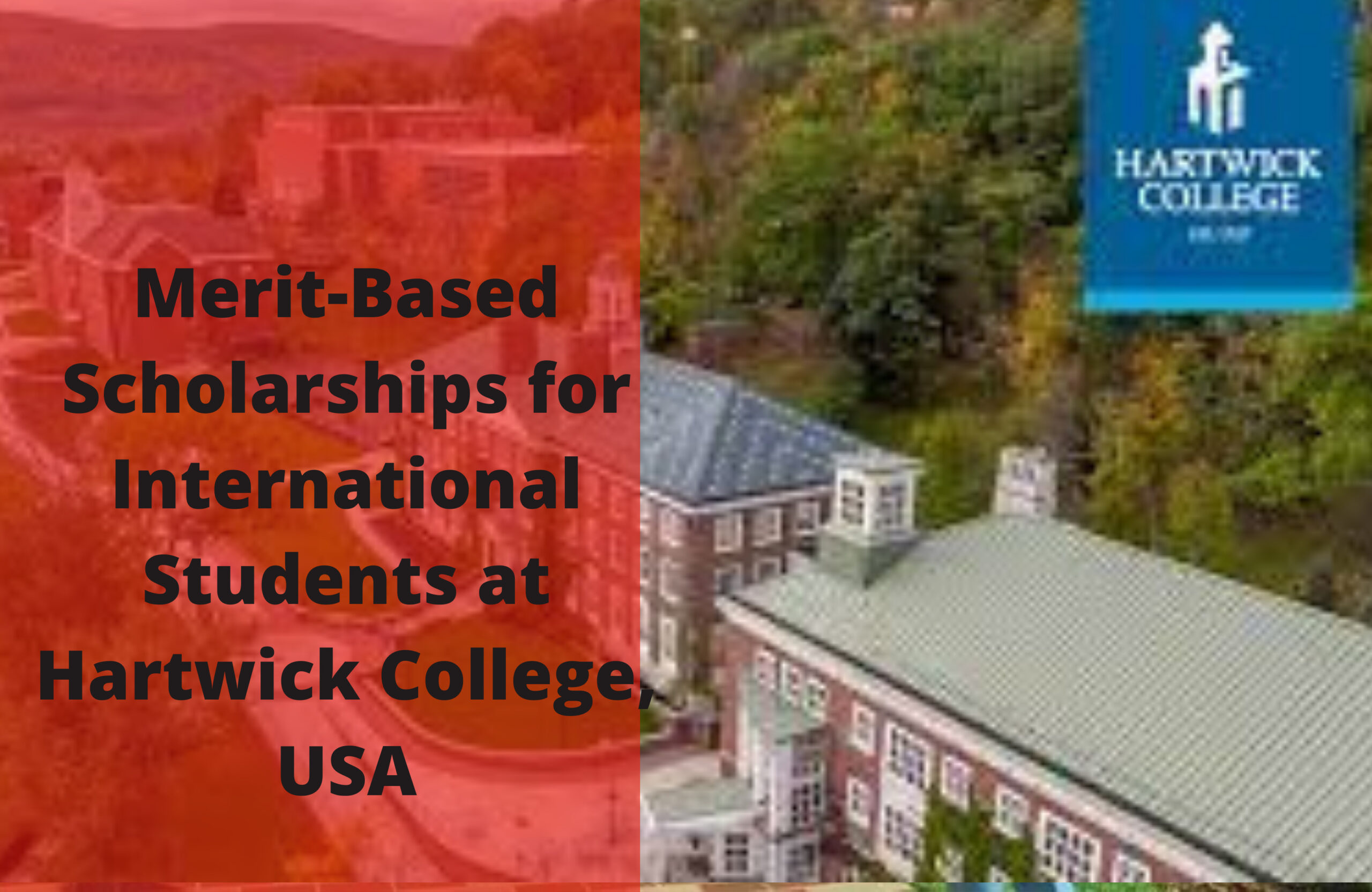 You are currently viewing Merit-Based Scholarships for International Students at Hartwick College, USA