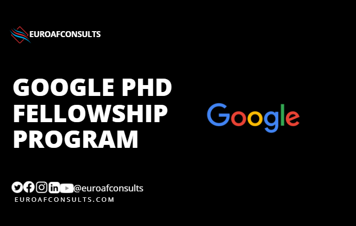 Google PhD Fellowship 2022 Application