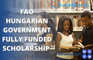 Read more about the article FAO HUNGARIAN GOVERNMENT FULLY FUNDED SCHOLARSHIP 2022/2023