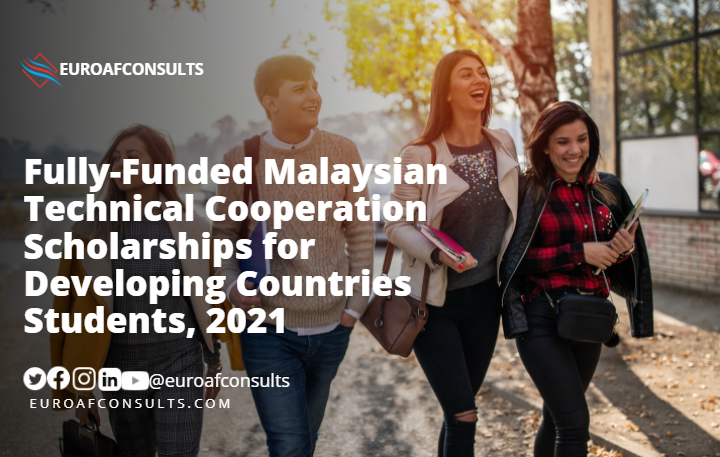 You are currently viewing Fully-Funded Malaysian Technical Cooperation Scholarships for Developing Countries Students, 2021