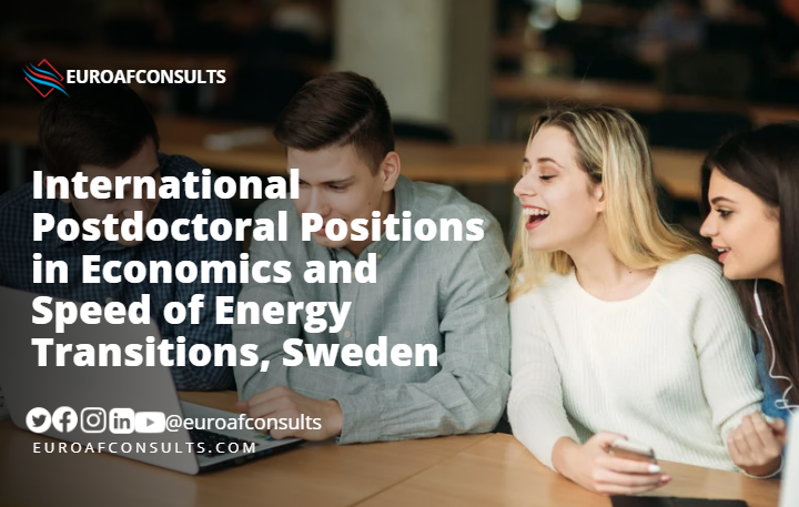 You are currently viewing Apply For International Postdoctoral Positions in Economics In Sweden 