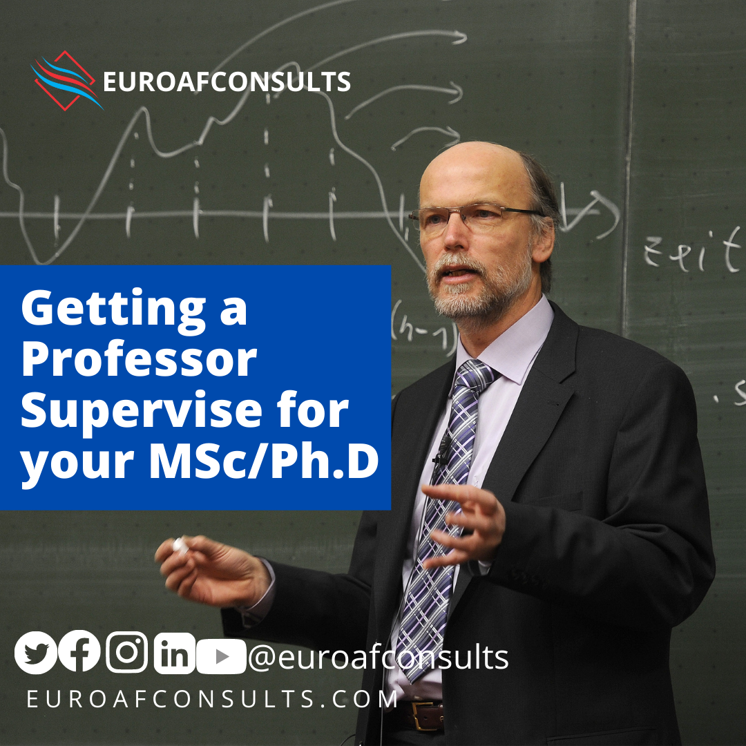 You are currently viewing Getting a Professor Supervise for your MSc/Ph.D