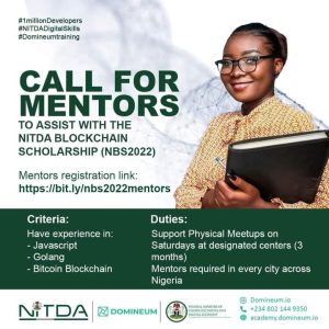 Read more about the article Government Blockchain Scholarship program for 30,000 Nigerians